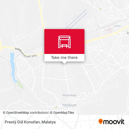 Prestij Gül Konutları map
