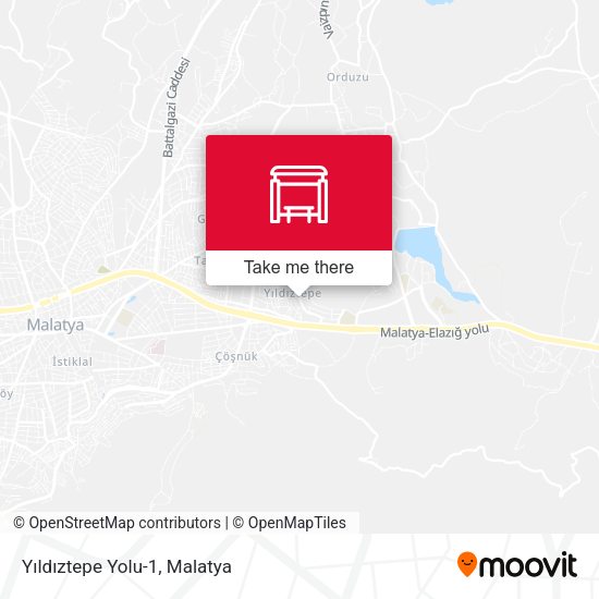 Yıldıztepe Yolu-1 map