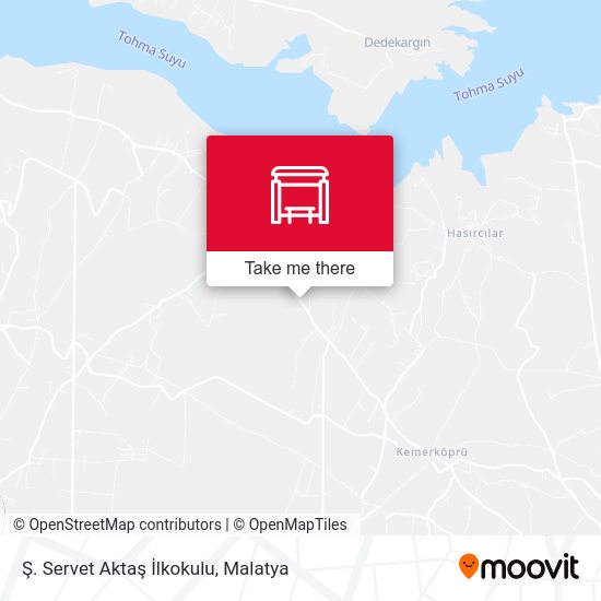 Ş. Servet Aktaş İlkokulu map