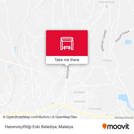 Hanımınçiftliği Eski Belediye map