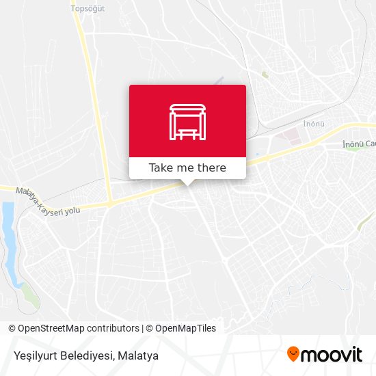 Yeşilyurt Belediyesi map