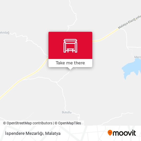 İspendere Mezarlığı map