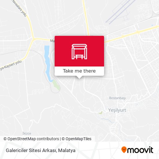 Galericiler Sitesi Arkası map