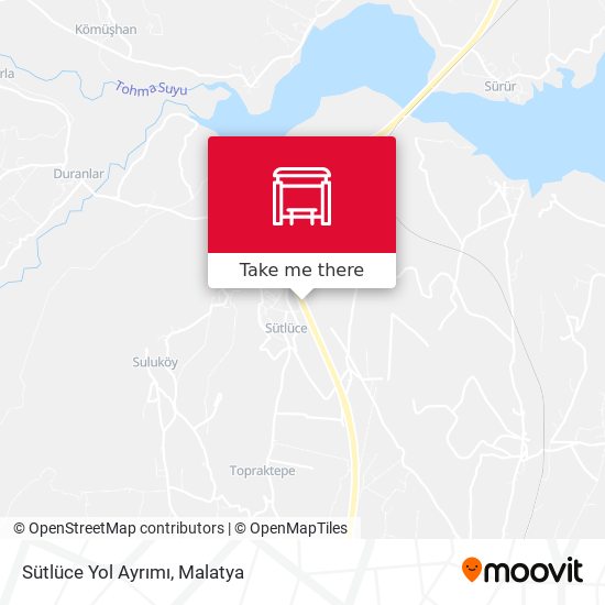 Sütlüce Yol Ayrımı map