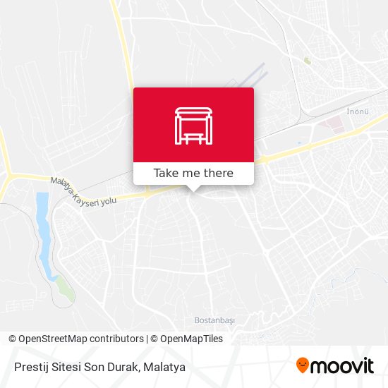Prestij Sitesi Son Durak map