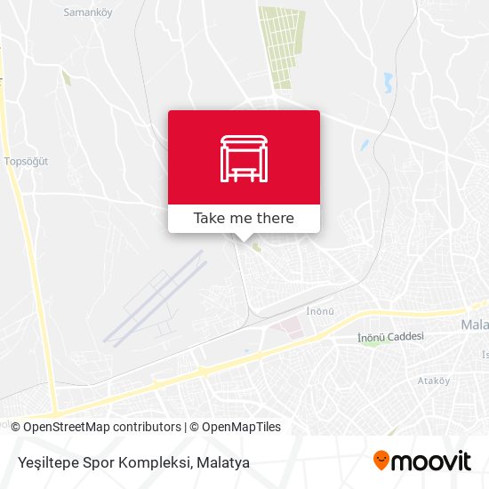 Yeşiltepe Spor Kompleksi map