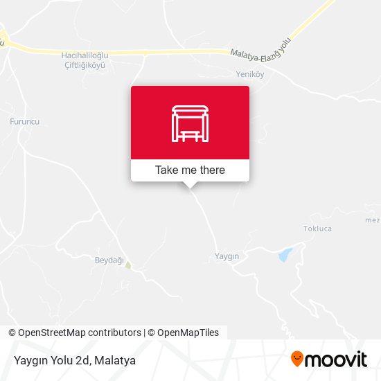 Yaygın Yolu 2d map