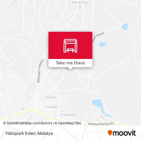 Yıldızpark Evleri map