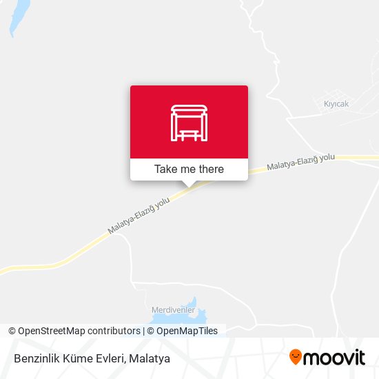 Benzinlik Küme Evleri map