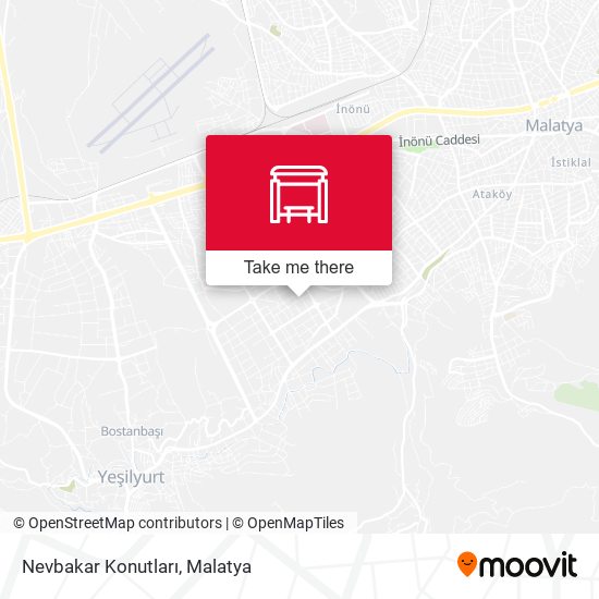 Nevbakar Konutları map