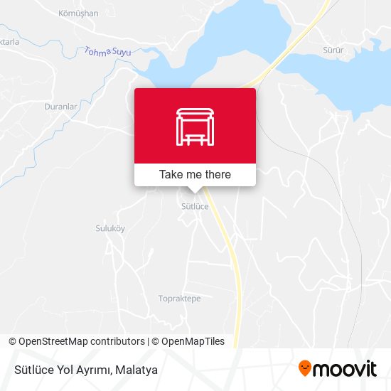 Sütlüce Yol Ayrımı map