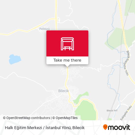 Halk Eğitim Merkezi / İstanbul Yönü map