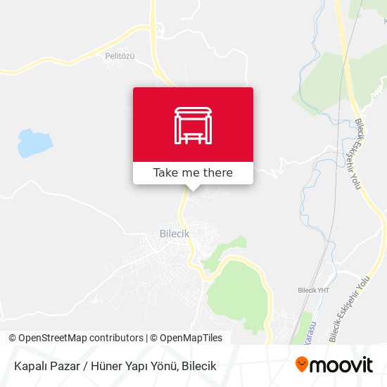 Kapalı Pazar / Hüner Yapı Yönü map