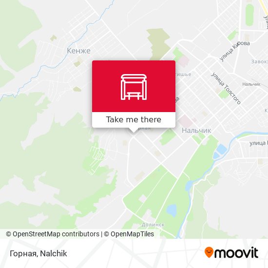 Горная map