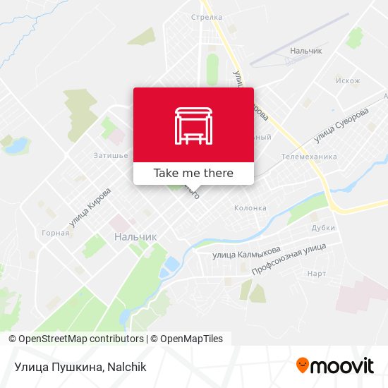 Улица Пушкина map
