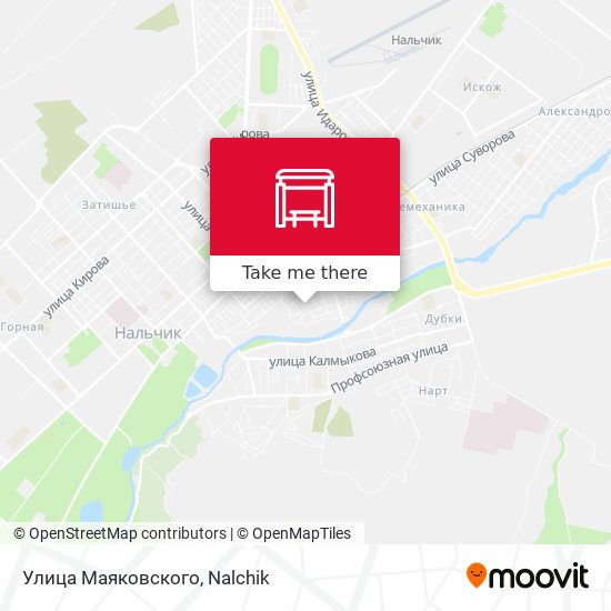 Улица Маяковского map