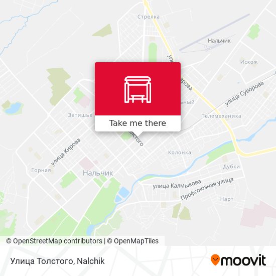 Улица Толстого map