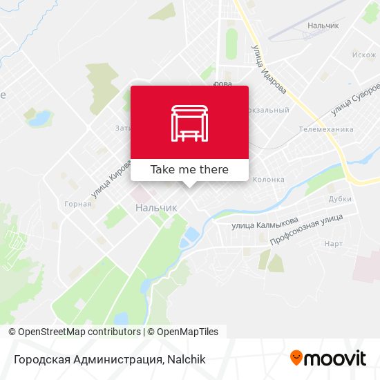 Городская Администрация map