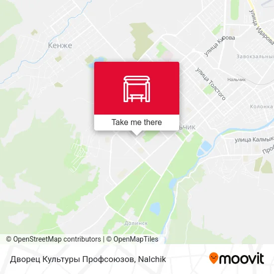 Дворец Культуры Профсоюзов map