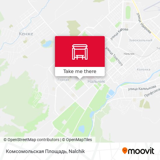 Комсомольская Площадь map