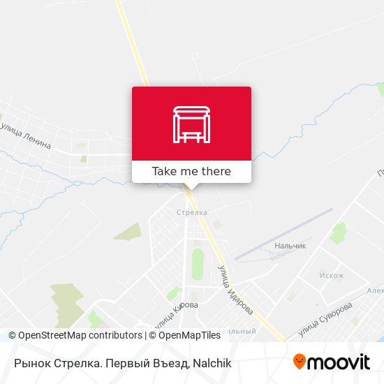 Рынок Стрелка. Первый Въезд map