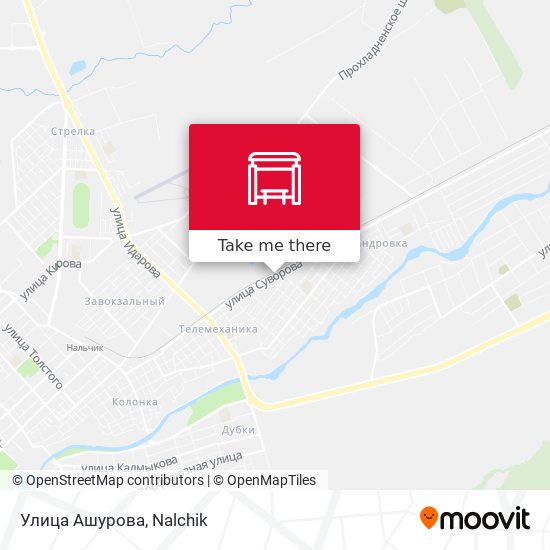 Улица Ашурова map