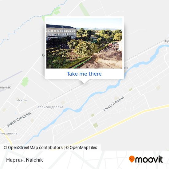 Нартан map