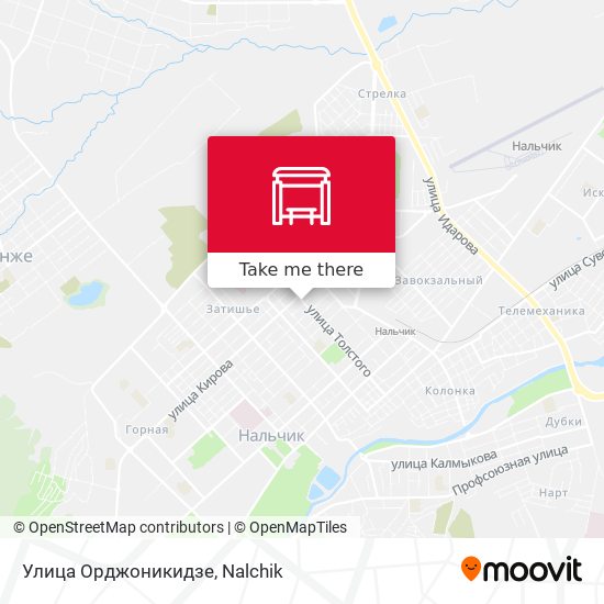 Улица Орджоникидзе map