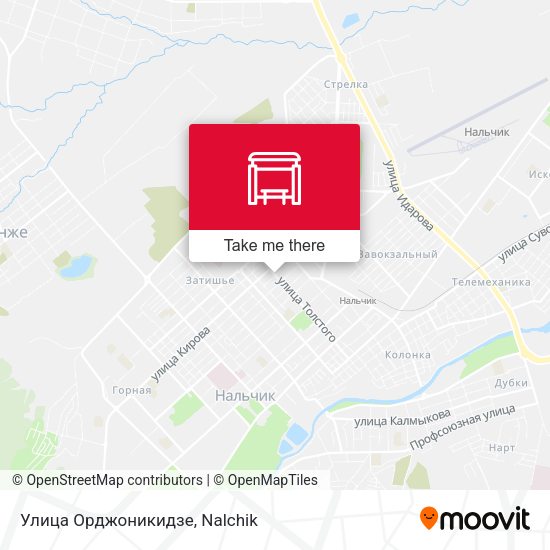 Улица Орджоникидзе map