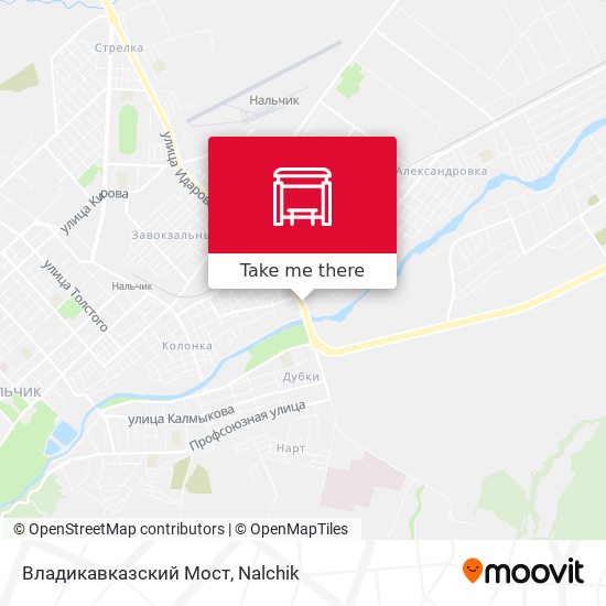 Владикавказский Мост map