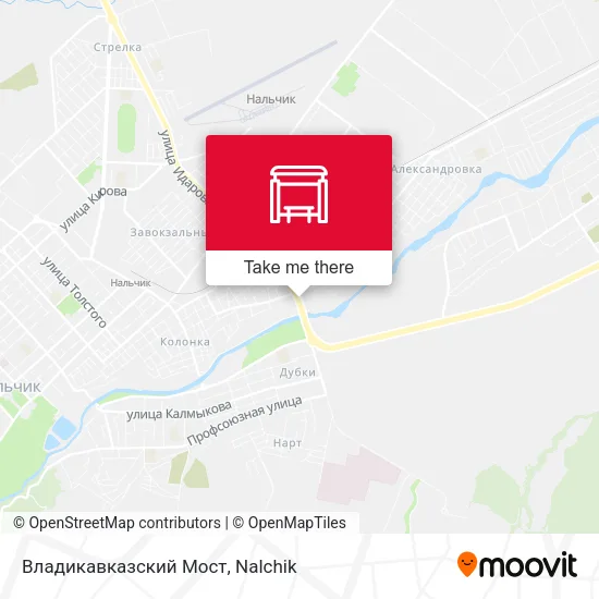 Владикавказский Мост map
