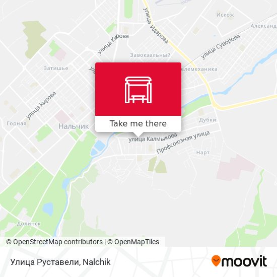 Улица Руставели map