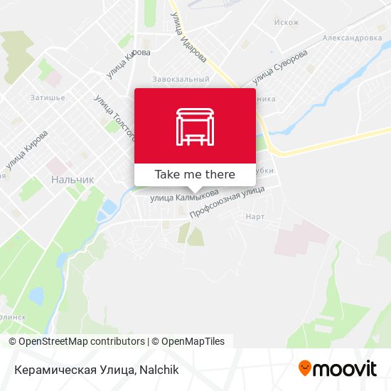 Керамическая Улица map