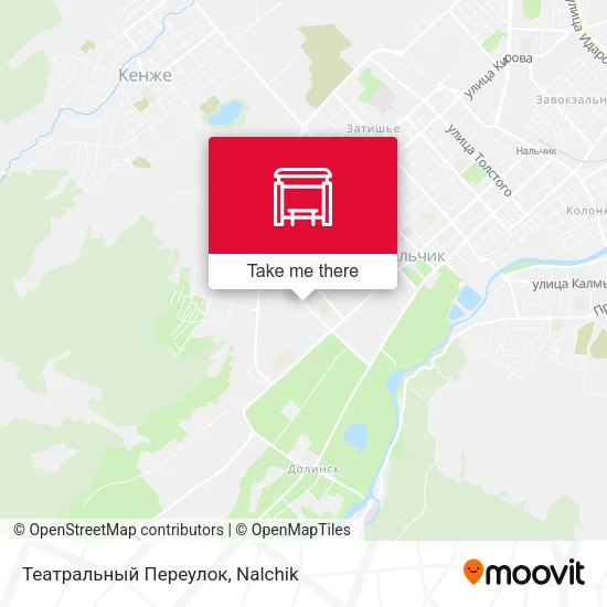 Театральный Переулок map