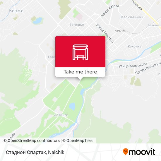 Стадион Спартак map