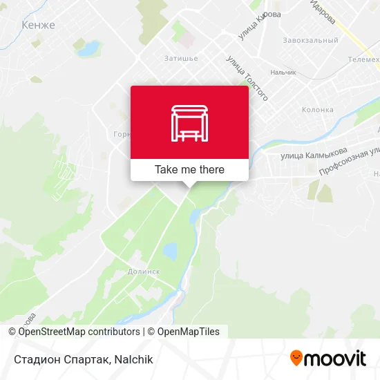 Стадион Спартак map