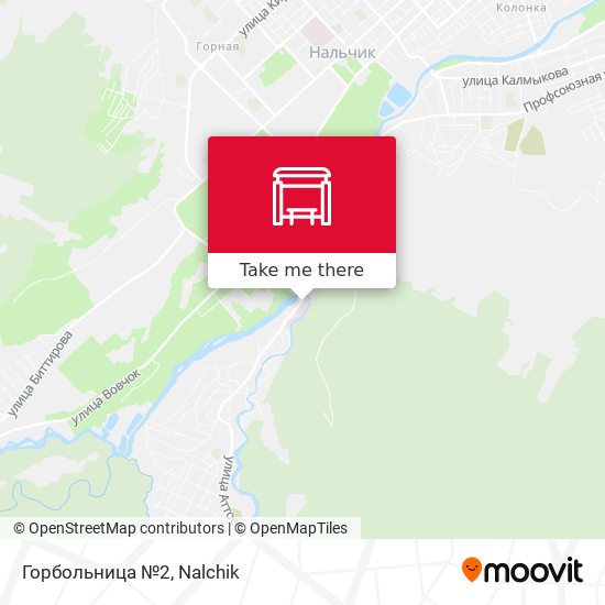 Горбольница №2 map