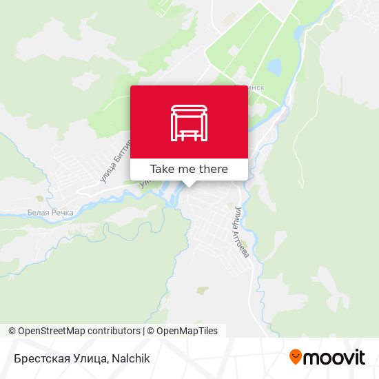 Брестская Улица map