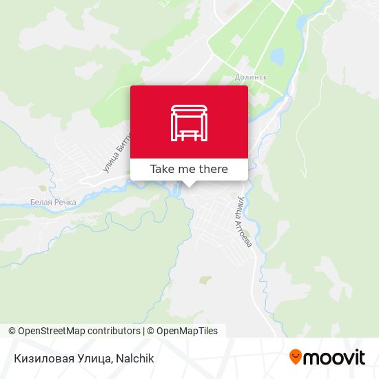 Кизиловая Улица map
