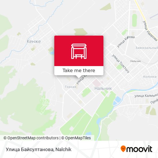 Улица Байсултанова map
