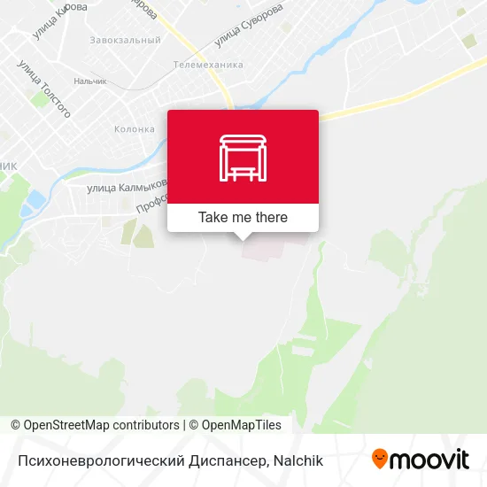 Психоневрологический Диспансер map