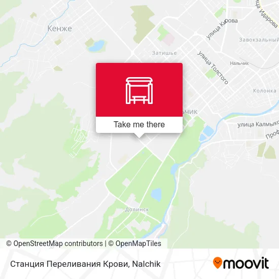 Станция Переливания Крови map