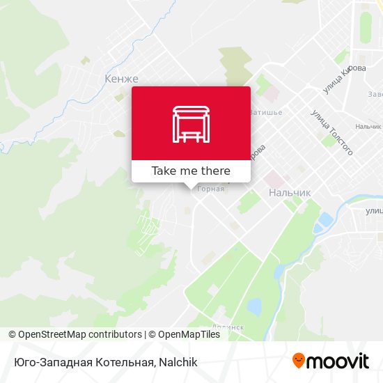Юго-Западная Котельная map