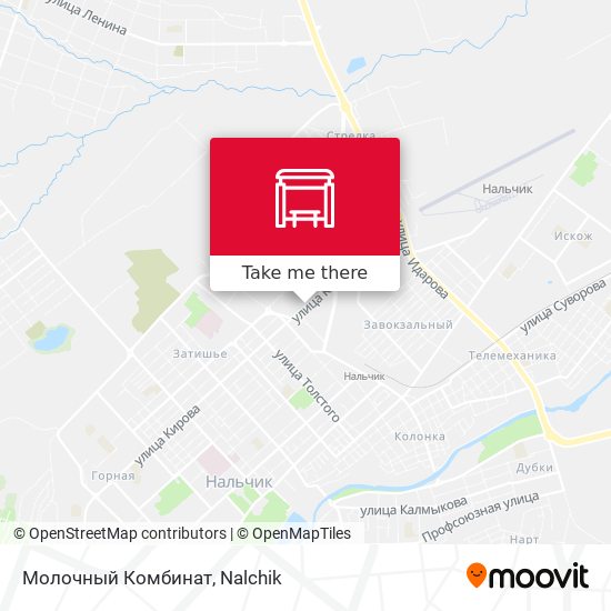 Молочный Комбинат map