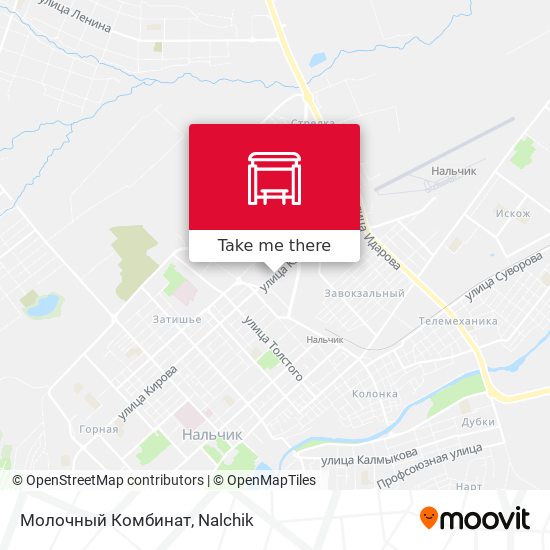 Молочный Комбинат map