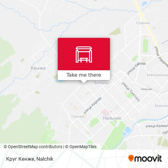 Круг Кенже map