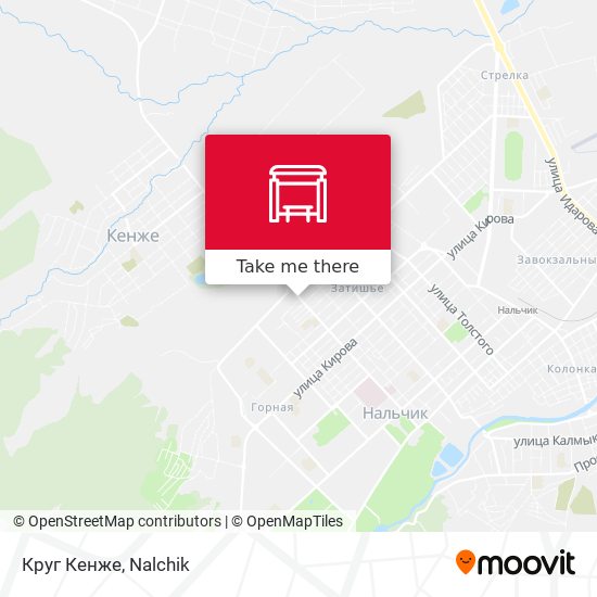 Круг Кенже map