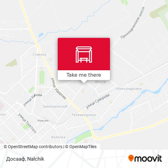 Досааф map