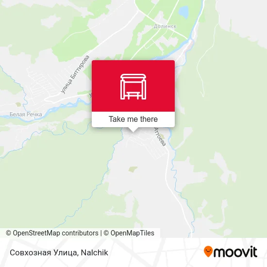 Совхозная Улица map