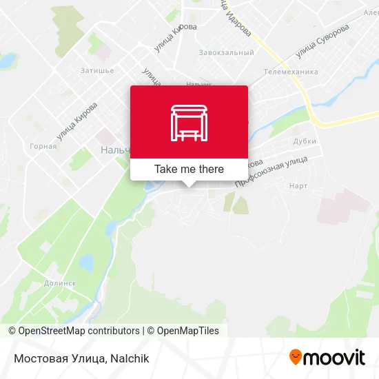Мостовая Улица map